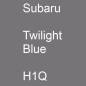 Preview: Subaru, Twilight Blue, H1Q.